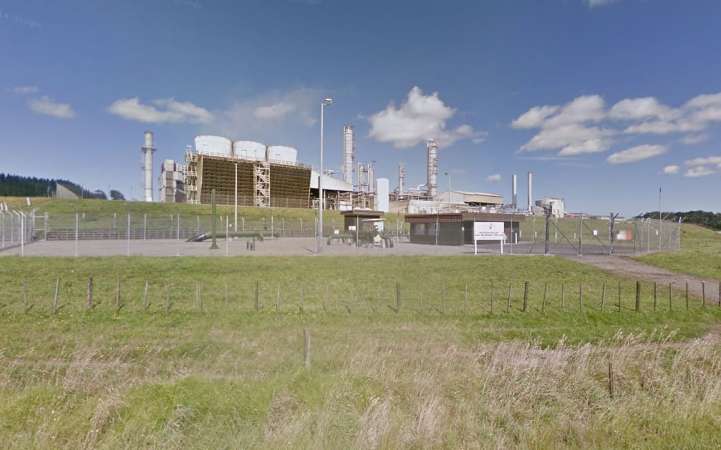 The Methanex plant in Waitara Valley