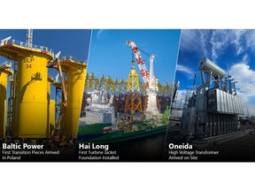 Baltic Power, Hai Long and Oneida projects continue to make construction progress