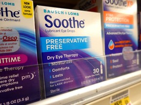 Bausch + Lomb stock tumbled after reports that Blackstone could pull out of a joint takeover bid for the eye care company.