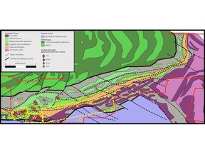 Figure 1: Exploration Targets Winter 2025 (A: Ikkari Deposit, B: Heina South, C: Rajala Line IP survey area)