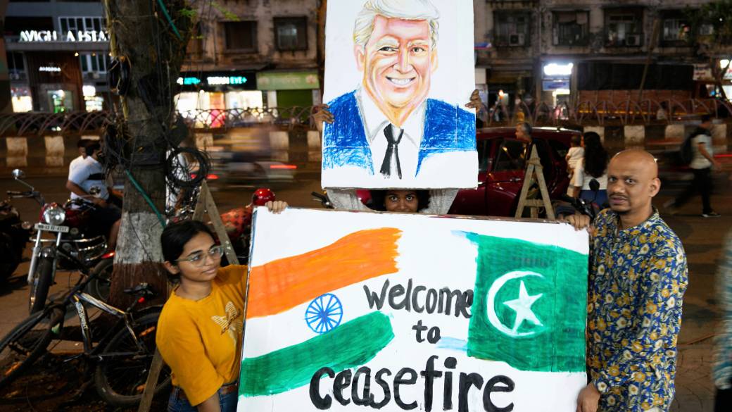 Click to play video: 'India and Pakistan ceasefire aided by ‘very proactive’ negotiators including U.S.'