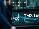 The TMX Group headquarters in the financial district of Toronto on April 24, 2025.